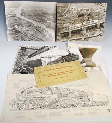 Lot 480 - Cruise liner interest - a selection of...