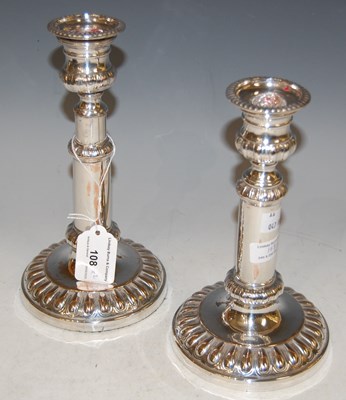 Lot 108 - A pair of late 19th / early 20th century...