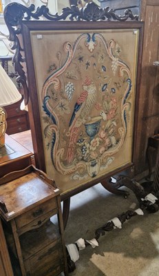 Lot 740A - A 19th century oversized mahogany needlework...