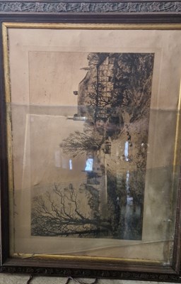 Lot 737 - Three small etchings by Robert Houston:...