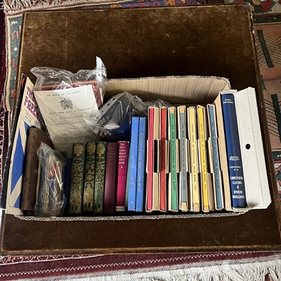 Lot 506 - Masonic interest - a box of assorted books and...