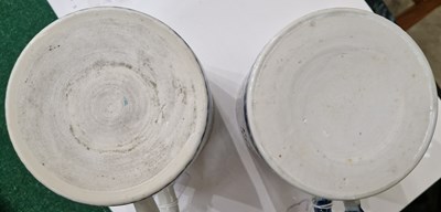 Lot 21 - A Chinese porcelain blue and white tankard,...