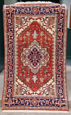 Lot 878 - A Persian rug, 20th century, the rectangular...