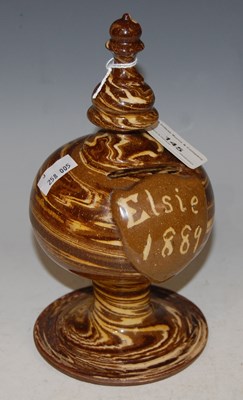 Lot 145 - A 19th century Scottish Seaton pottery money...