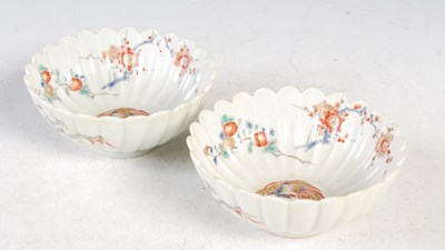 Lot 568 - A pair of antique Japanese Kakiemon...