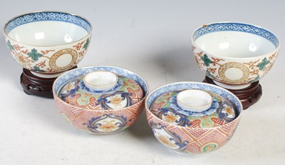 Lot 561 - A pair of late 19th century Japanese Imari...