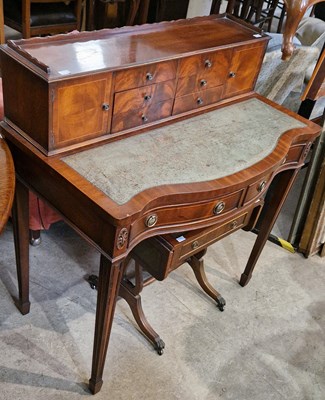 Lot 743 - A group of reproduction furniture comprising a...