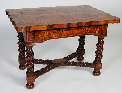 Lot 92 - A 19th century Continental mahogany and...