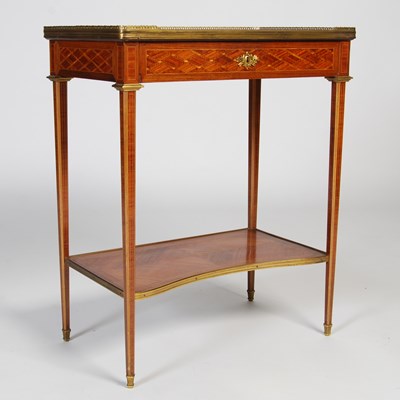 Lot 78 - A late 19th/early 20th century French kingwood,...