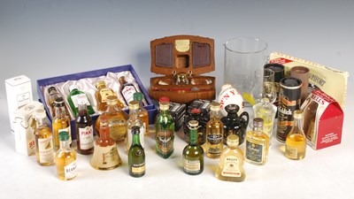 Lot 350 - A collection of spirit miniatures to include...