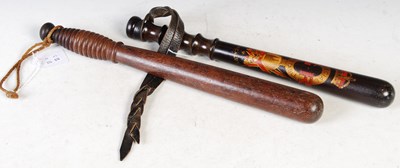 Lot 363 - An early 20th century Special Constables baton...