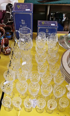 Lot 469 - A collection of assorted glassware to include...