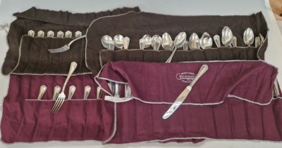 Lot 477 - A part suite of cutlery by Birks Regency Plate...