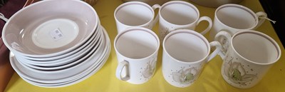 Lot 479 - A Susie Cooper design part tea set the cups...