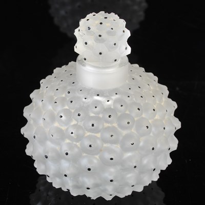 Lot 38 - A Lalique Cristal Cactus scent bottle and...