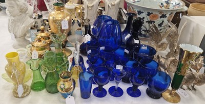 Lot 513 - A collection of assorted Bristol Blue...