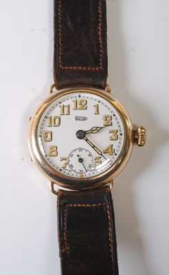 Lot 90 - A vintage 9ct gold Imshi Swiss-made manual...