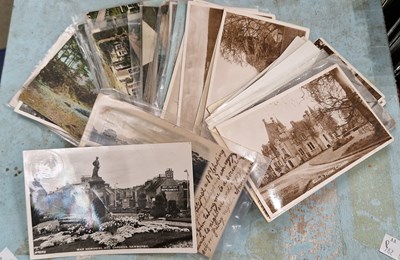 Lot 108 - A collection of assorted vintage postcards,...