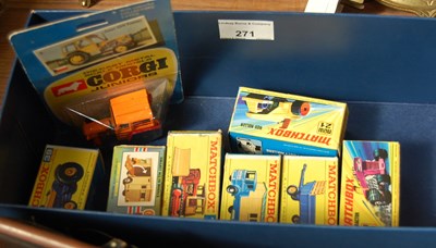 Lot 271 - A small group of boxed Lesney/ Matchbox...