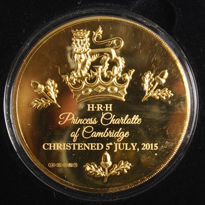 Lot 215 - Two Jubilee Mint Royal Commemorative coins to...