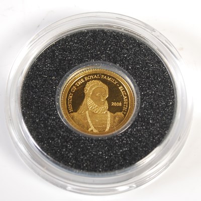 Lot 223 - A gold 2008 one dollar coin, 'Elizabeth II,...