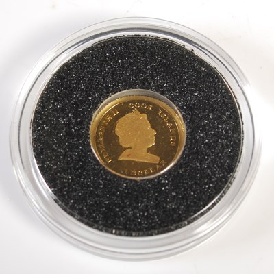 Lot 223 - A gold 2008 one dollar coin, 'Elizabeth II,...