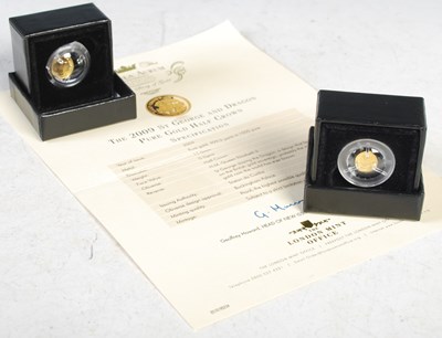 Lot 228 - The London Mint, Fabula Aurum, two 2009 pure...