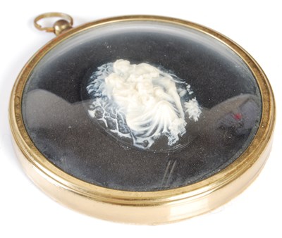 Lot 278 - A decorative boy and girl in cameo from the...