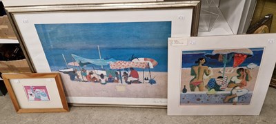 Lot 630 - After Alberto Morrocco, "Sunny Day on the...