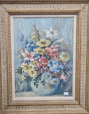 Lot 632 - 20th century British School Still Life Mixed...