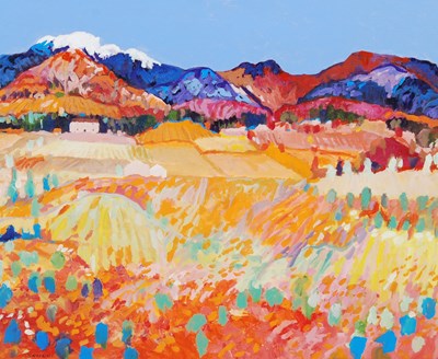 Lot 274 - John Michael Saville (1922-2010) Landscape in...