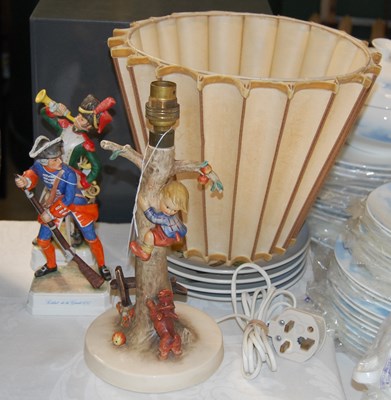 Lot 312 - A group of Goebel ceramics to include a table...