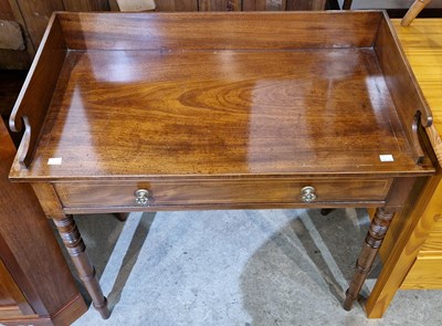 Lot 872 - An Edwardian mahogany and satinwood inlaid...