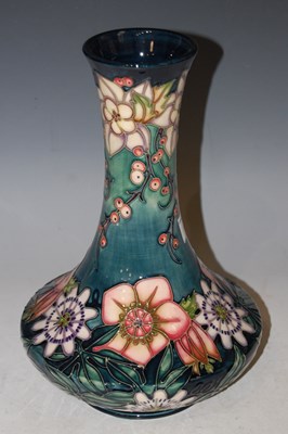 Lot 205 - A Moorcroft pottery vase decorated by Rachel...