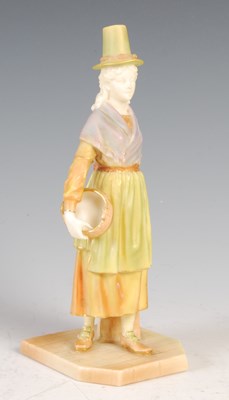 Lot 479 - A Royal Worcester figure of a lady modelled by...