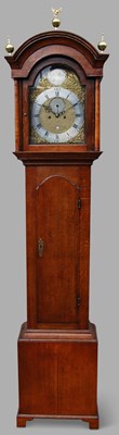 Lot 1 - A George III oak longcase clock, James Mylne,...