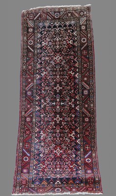 Lot 137 - A Persian runner, 20th century, the...