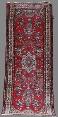 Lot 135 - A Persian runner, 20th century, the...