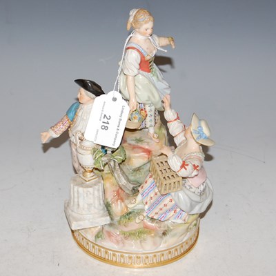 Lot 218 - A late 19th/ early 20th century Meissen...