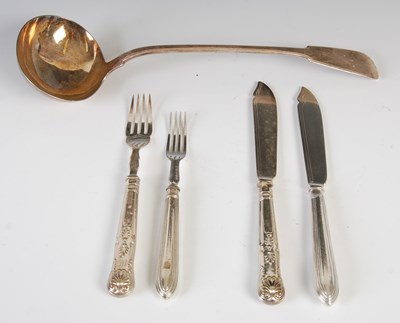 Lot 310 - A collection of 19th century electroplated...