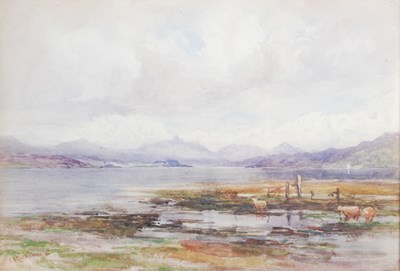 Lot 253 - Finlay MacKinnon (1865-1935) Wester Ross...