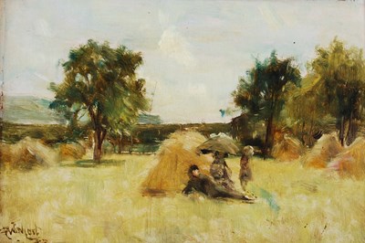 Lot 270 - Peter Wishart ARSA (1846-1932) 
Summer...