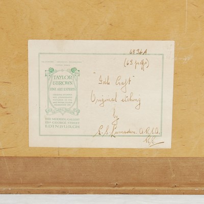 Lot 227 - Ernest S. Lumsden (1906-1940) 
Idle Craft...
