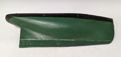 Lot 788A - A vintage pond yacht hull, 16 cm high, 54 cm...