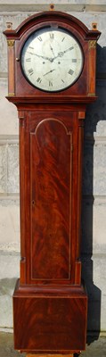 Lot 4A - A 19th century mahogany and boxwood lined...