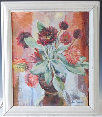 Lot 270 - Anne Carrick (1919-2005) Still life oil on...