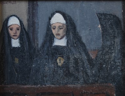 Lot 266D - Clifford Hall (1904-1973) Nuns at Paddington...