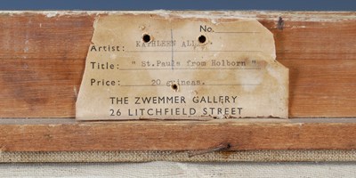 Lot 643 - Kathleen Saywell Allen (1906 - 1983) St. Pauls...