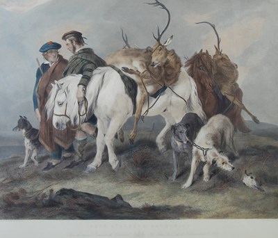 Lot 231B - After Sir Edwin Landseer RA Deer Stalkers...