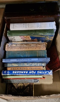 Lot 606 - A box of assorted books to include one volume '...